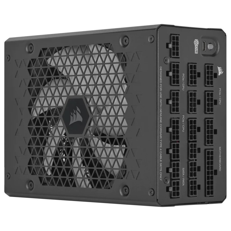 Corsair HX1500i 2023 1500 Watt Netzteil 80+Titanium ATX3.0 PCIe5.0 140mm